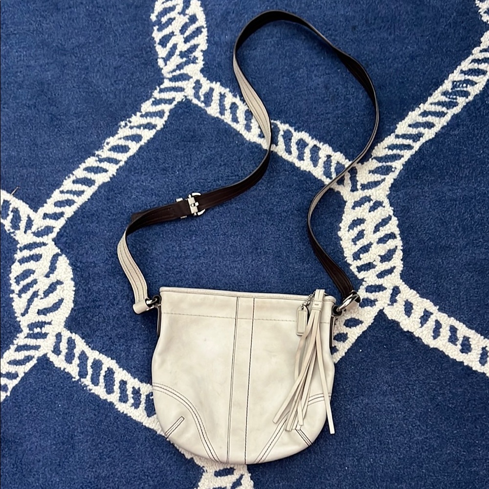 Coach Cream Shoulder Bag